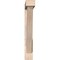 Ekena Millwork Traditional Block Smooth Bracket w/ Offset Brace, Douglas Fir, 5 1/2"W x 38"D x 38"H BKT0604X38X38TRA05SDF - alternate 4